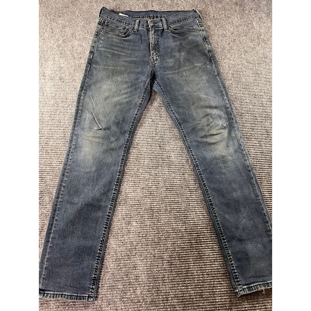 Levi's 541 Athletic Taper Jeans Mens 34x34 Blue Stretch Denim Dark Wash
